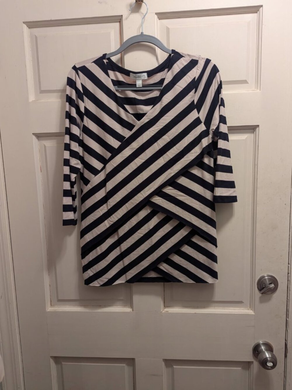 Top Dress Barn size Large Black/tan